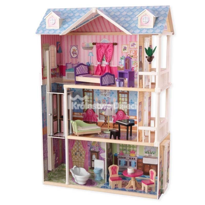 Kidkraft Drewniany Domek Dla Lalek Barbie My Dreamy Dollhouse 65823 Krolestwo Dzieci